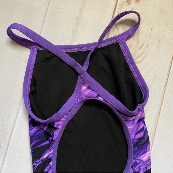 TYR Durafast Elite Girls Diamondfit Swimsuit - Picture 5 of 8